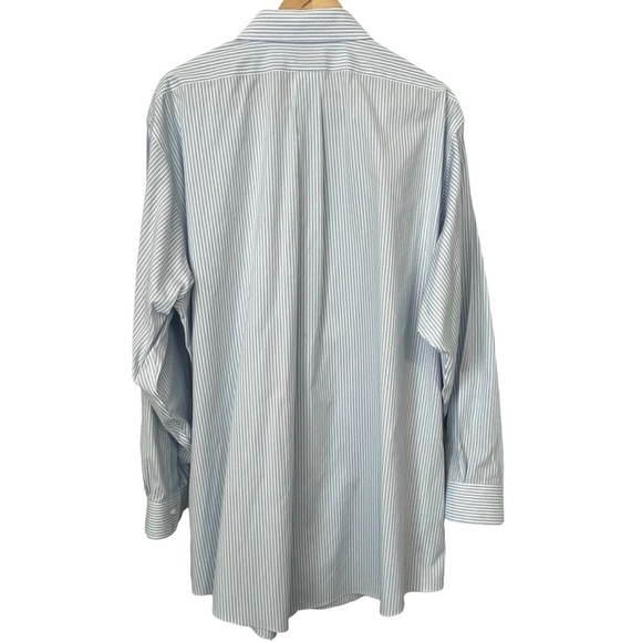 Brooks Brothers Traditional Fit Non-Iron Stretch Mens Dress Shirt Sz 18 - 34 - Picture 2 of 12